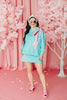 Robin Egg Skirt/Skort with Pink Gingham BowHeartland Retail ItemsBrianna CannonThe Printed Peach Savannah