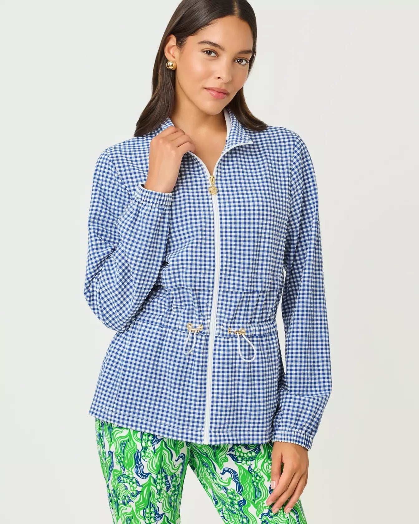 Romilly Performance Jacket UPF 50+LILLY PULITZERThe Printed Peach Savannah