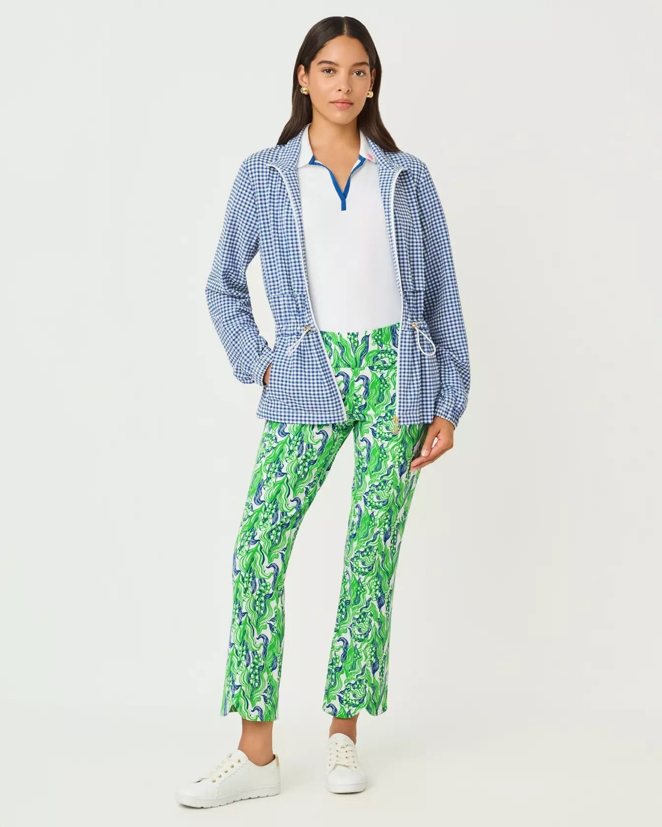 Romilly Performance Jacket UPF 50+LILLY PULITZERThe Printed Peach Savannah