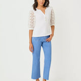 Ronson Eyelet Knit TopLILLY PULITZERThe Printed Peach Savannah