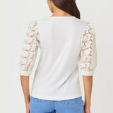 Ronson Eyelet Knit TopLILLY PULITZERThe Printed Peach Savannah