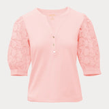 Ronson Eyelet Knit TopLILLY PULITZERThe Printed Peach Savannah