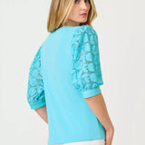 Ronson Eyelet Knit TopLILLY PULITZERThe Printed Peach Savannah