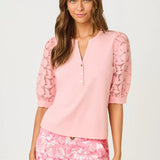 Ronson Eyelet Knit TopLILLY PULITZERThe Printed Peach Savannah