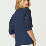 Ronson Eyelet Knit TopLILLY PULITZERThe Printed Peach Savannah