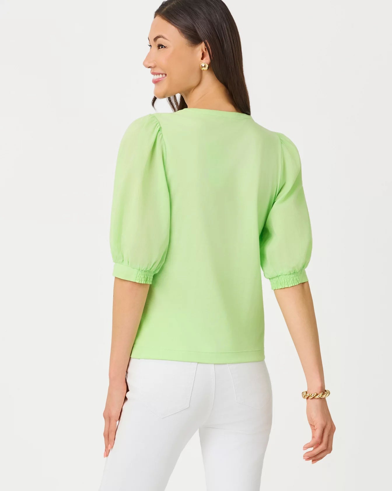 Ronson Knit TopWomen - Tops - TeesLILLY PULITZERThe Printed Peach Savannah