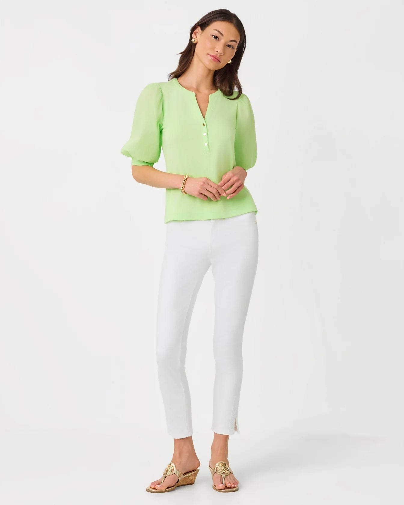 Ronson Knit TopWomen - Tops - TeesLILLY PULITZERThe Printed Peach Savannah