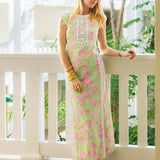 Rosalena Stretch Maxi Shift DressDresses Straight DressesLILLY PULITZERThe Printed Peach Savannah
