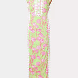 Rosalena Stretch Maxi Shift DressDresses Straight DressesLILLY PULITZERThe Printed Peach Savannah