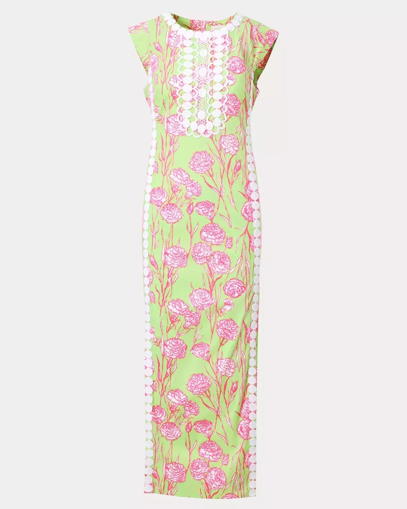 Rosalena Stretch Maxi Shift DressDresses Straight DressesLILLY PULITZERThe Printed Peach Savannah