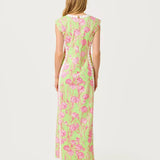 Rosalena Stretch Maxi Shift DressDresses Straight DressesLILLY PULITZERThe Printed Peach Savannah
