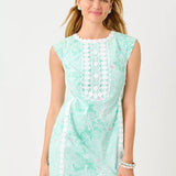 Rosalena Stretch Shift DressWomen - Dresses - Straight DressesLILLY PULITZERThe Printed Peach Savannah