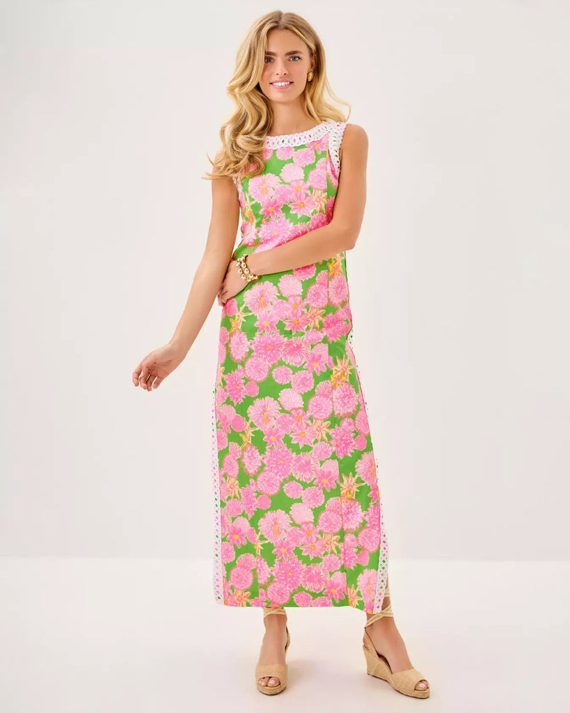 Sadie Maxi RomperWomens - RompersLILLY PULITZERThe Printed Peach Savannah