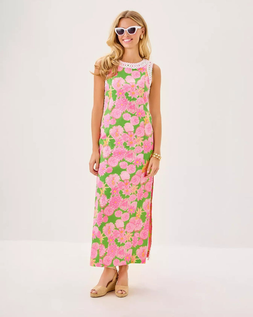 Sadie Maxi RomperWomens - RompersLILLY PULITZERThe Printed Peach Savannah