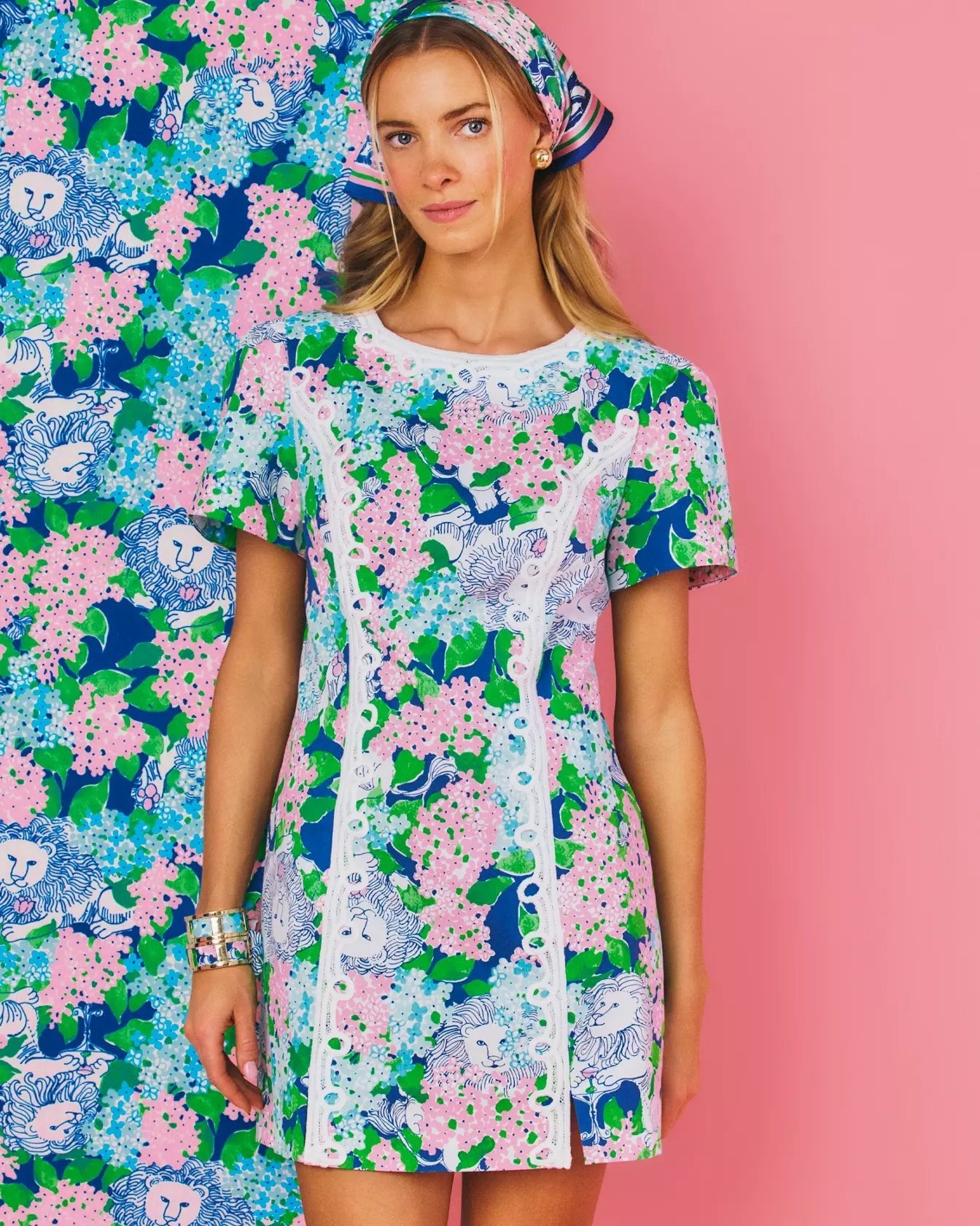 Salem Shift RomperLILLY PULITZERThe Printed Peach Savannah