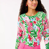 Salima SweaterWomen - Sweaters & Cardigans - Pullover SweatersLILLY PULITZERThe Printed Peach Savannah