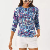 Salima SweaterLILLY PULITZERThe Printed Peach Savannah
