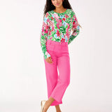 Salima SweaterWomen - Sweaters & Cardigans - Pullover SweatersLILLY PULITZERThe Printed Peach Savannah