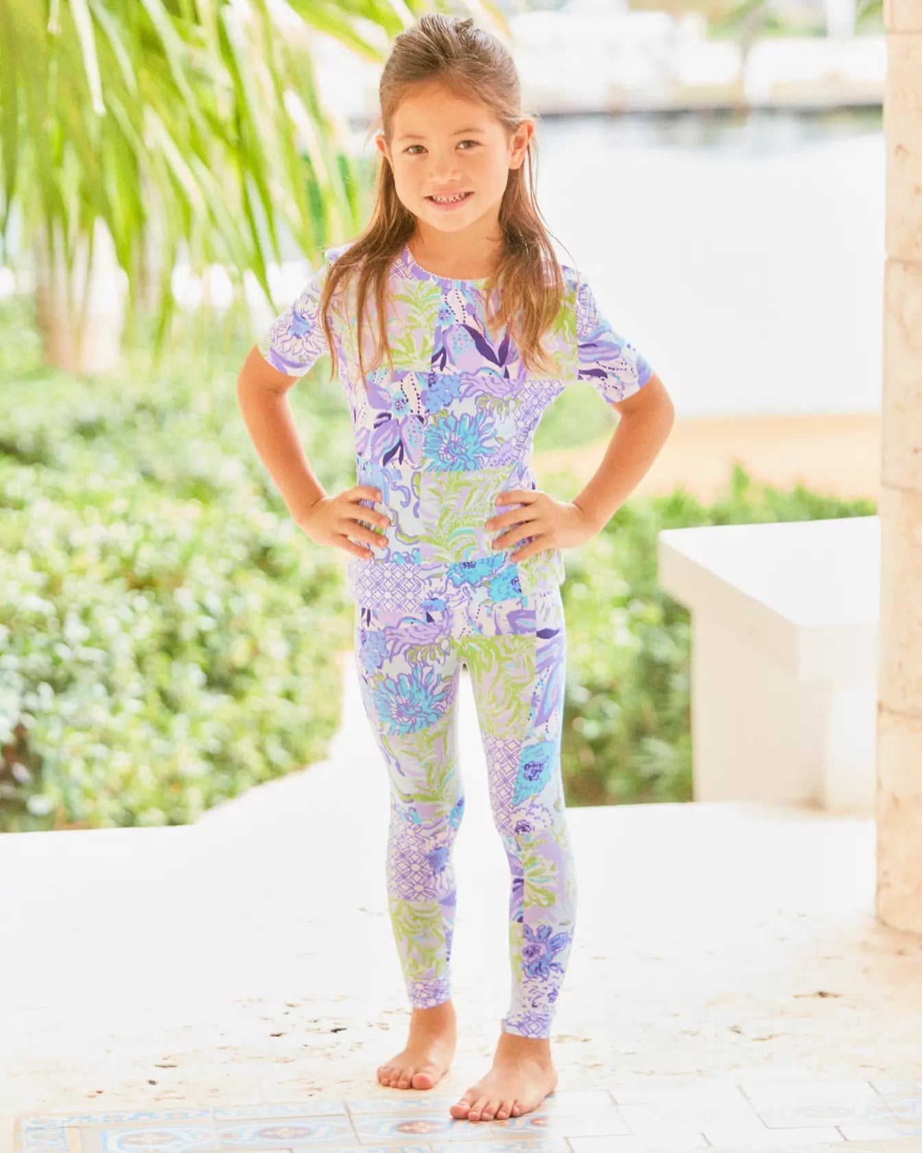 Sammy Short Sleeved Pajama SetLILLY PULITZERThe Printed Peach Savannah