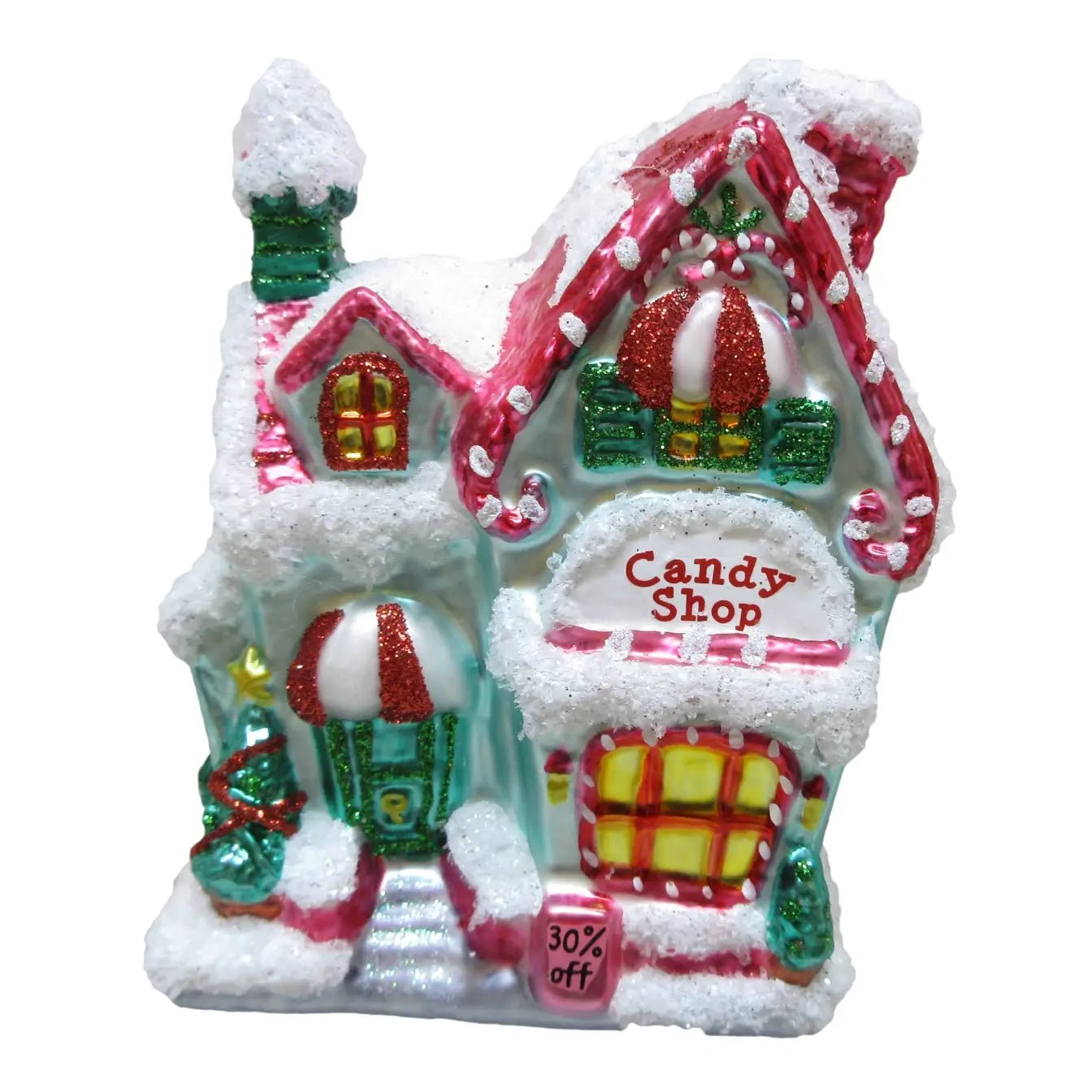 Santa's Candy Shop House OrnamentChristmasThe Printed Peach Savannah