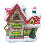 Santa's Toyshop House OrnamentChristmasThe Printed Peach Savannah