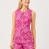 Sarissa Stretch ShortWomen - Bottoms - ShortsLILLY PULITZERThe Printed Peach Savannah