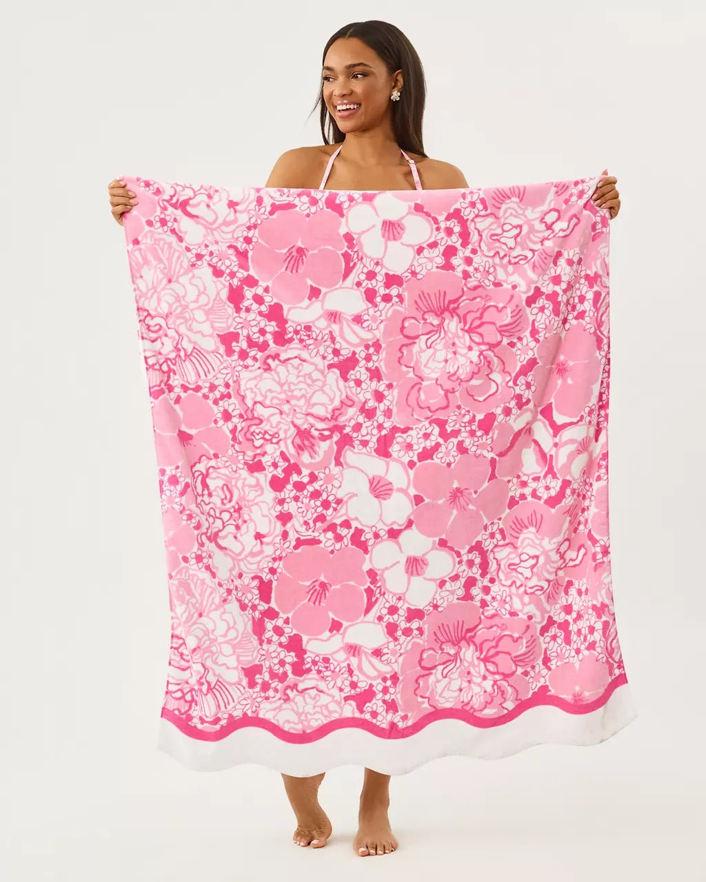 Scallop Beach TowelAccessories - TowelsLIFEGUARD PRESSThe Printed Peach Savannah