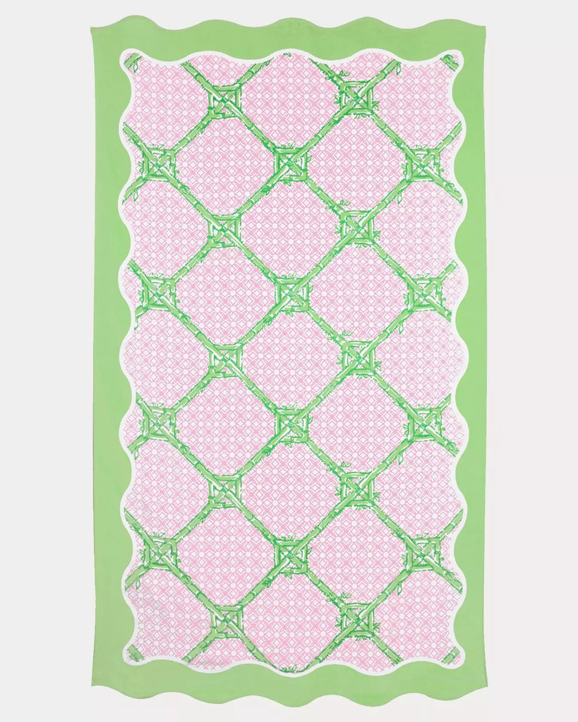 Scallop Beach TowelHeartland Retail ItemsLIFEGUARD PRESSThe Printed Peach Savannah