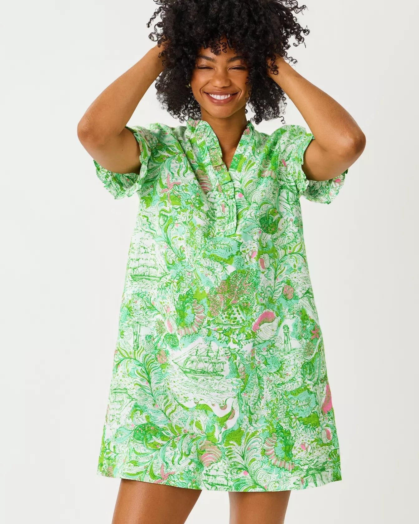 Scarlette DressLILLY PULITZERThe Printed Peach Savannah