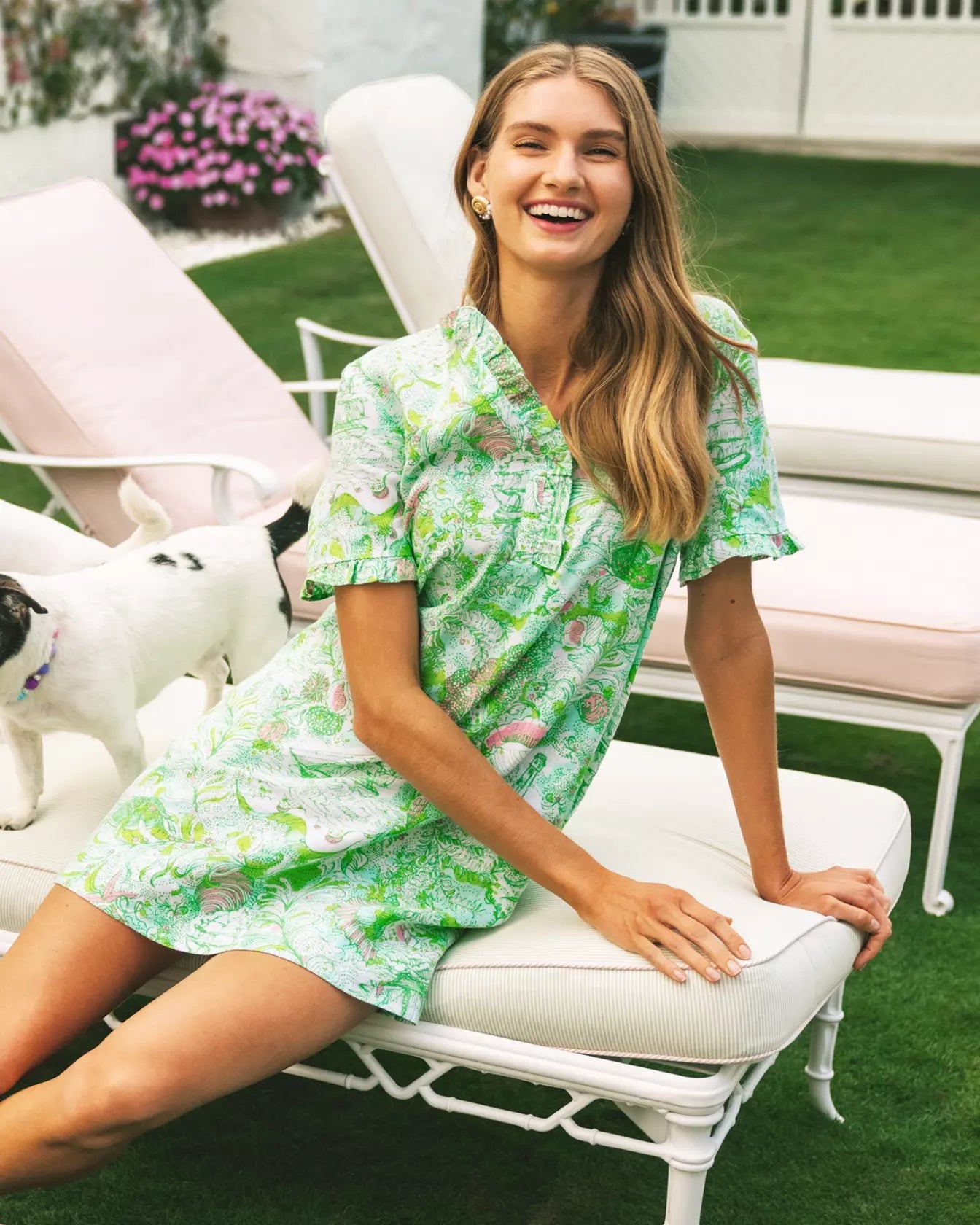 Scarlette DressLILLY PULITZERThe Printed Peach Savannah