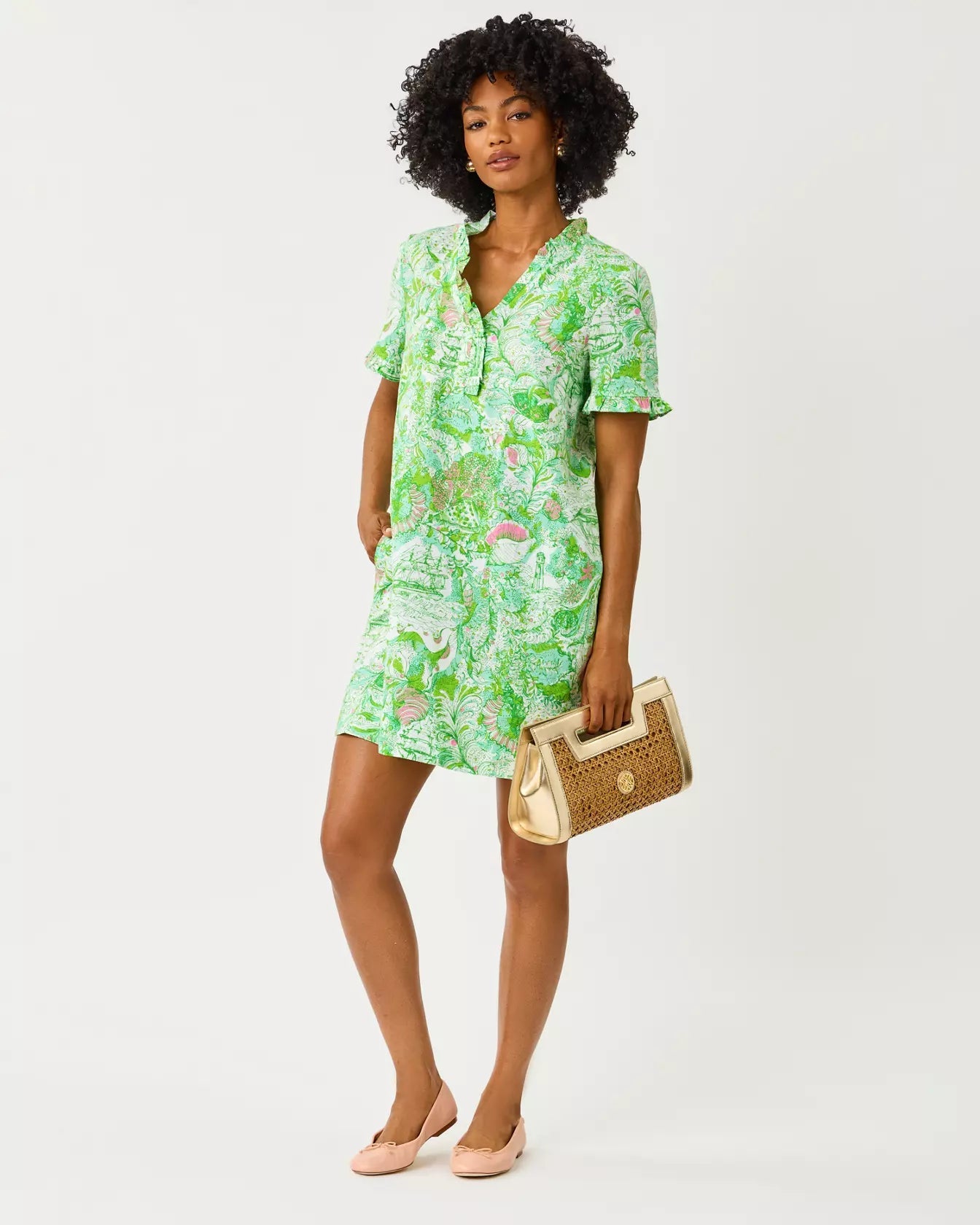 Scarlette DressLILLY PULITZERThe Printed Peach Savannah