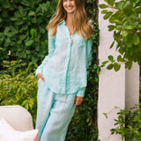 Sea View Button DownWomen - Tops - Tunics & ShirtsLILLY PULITZERThe Printed Peach Savannah