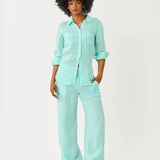Sea View Button DownWomen - Tops - Tunics & ShirtsLILLY PULITZERThe Printed Peach Savannah