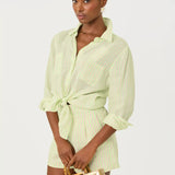 Sea View Button DownWomen - TopsLILLY PULITZERThe Printed Peach Savannah