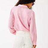 Sea View Metallic Linen Button DownWomen - Tops - Tunics & ShirtsLILLY PULITZERThe Printed Peach Savannah