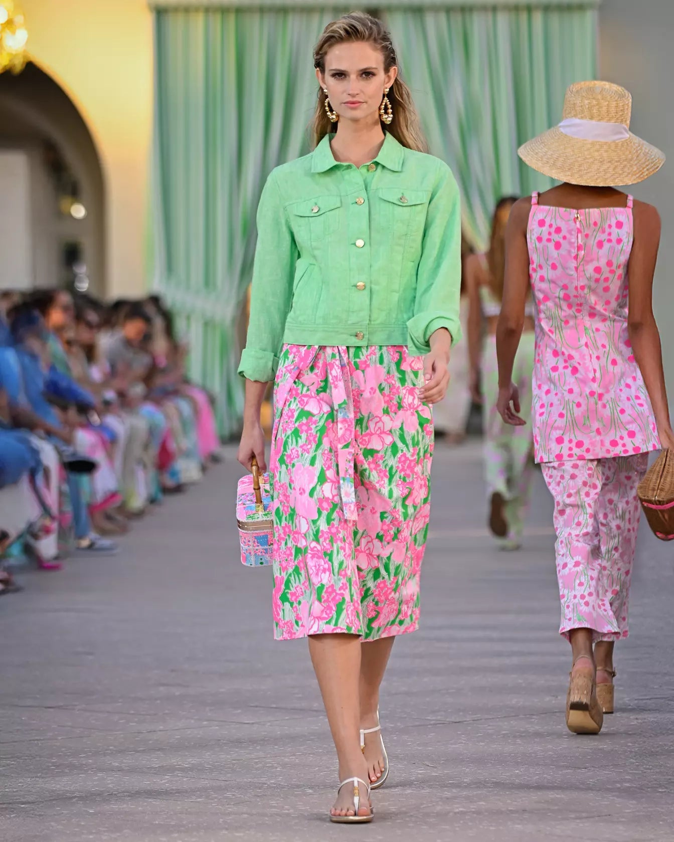 Seaspray Linen JacketLILLY PULITZERThe Printed Peach Savannah