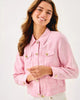 Seaspray Linen JacketWomens - RompersLILLY PULITZERThe Printed Peach Savannah