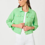 Seaspray Linen JacketLILLY PULITZERThe Printed Peach Savannah