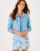 Seaspray Linen JacketWomens - RompersLILLY PULITZERThe Printed Peach Savannah