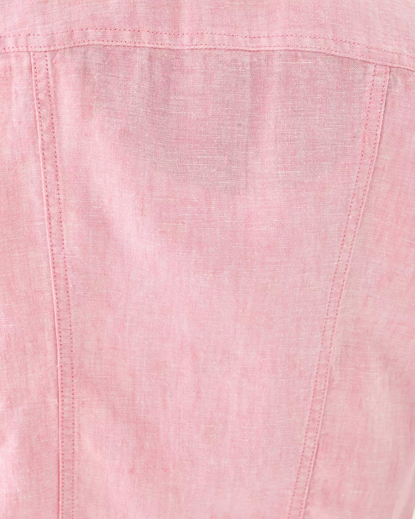 Seaspray Linen JacketWomens - RompersLILLY PULITZERThe Printed Peach Savannah