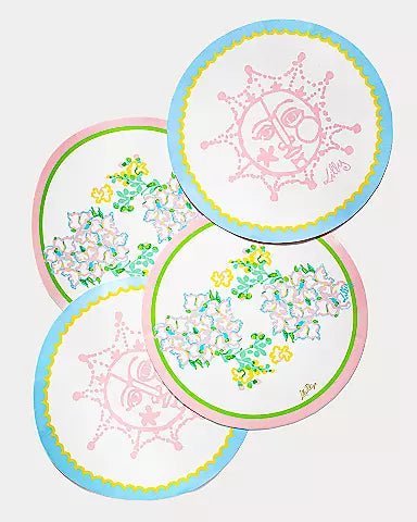 Set of 4 Wipeable PlacematsHomeLILLY PULITZERThe Printed Peach Savannah