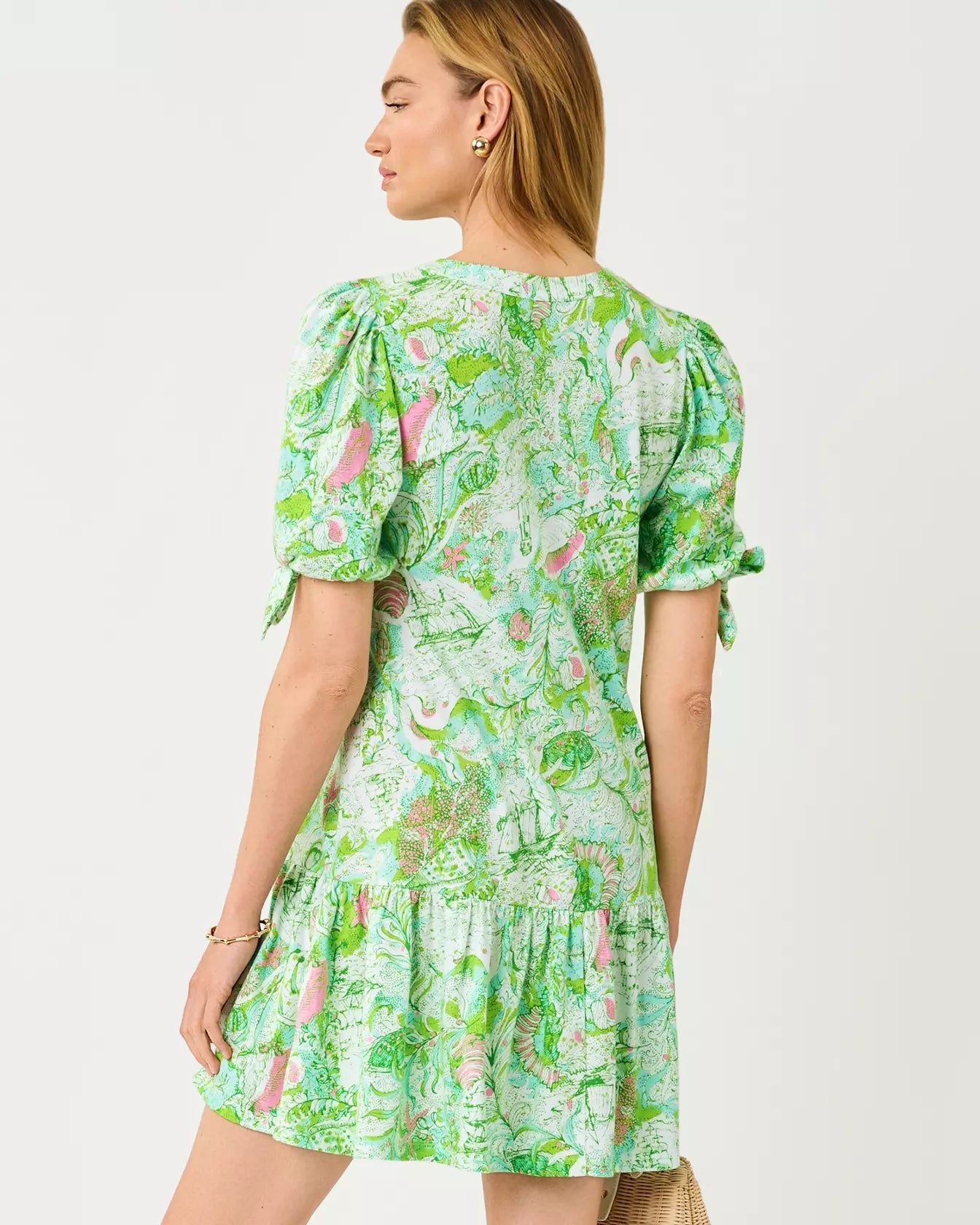 Shae DressDresses A - Line/Easy DressesLILLY PULITZERThe Printed Peach Savannah