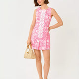 Shaina Skirted Shift RomperLILLY PULITZERThe Printed Peach Savannah