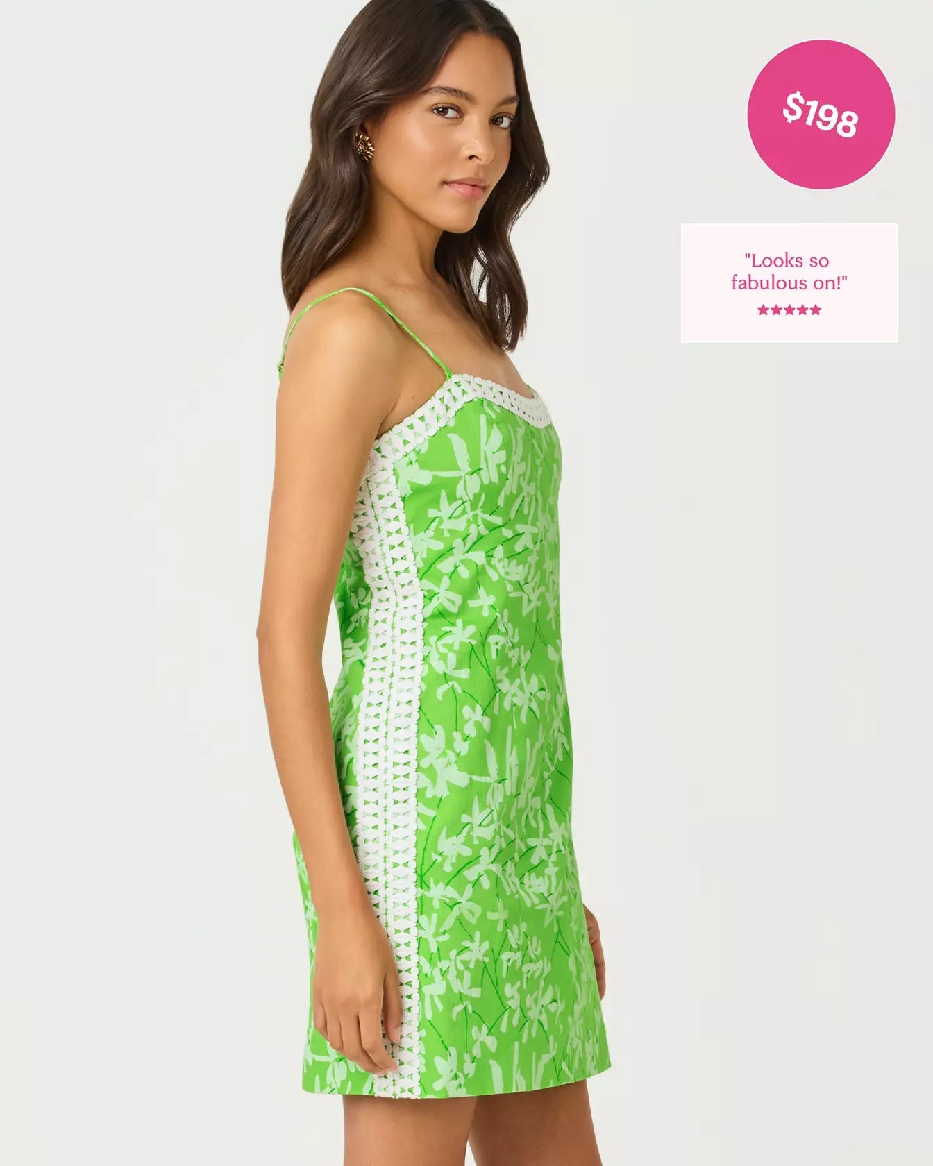 Shelli Stretch DressDresses - Fitted DressesLILLY PULITZERThe Printed Peach Savannah