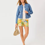 Shepa Denim JacketWomen - OuterwearLILLY PULITZERThe Printed Peach Savannah