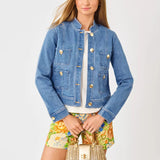 Shepa Denim JacketWomen - OuterwearLILLY PULITZERThe Printed Peach Savannah