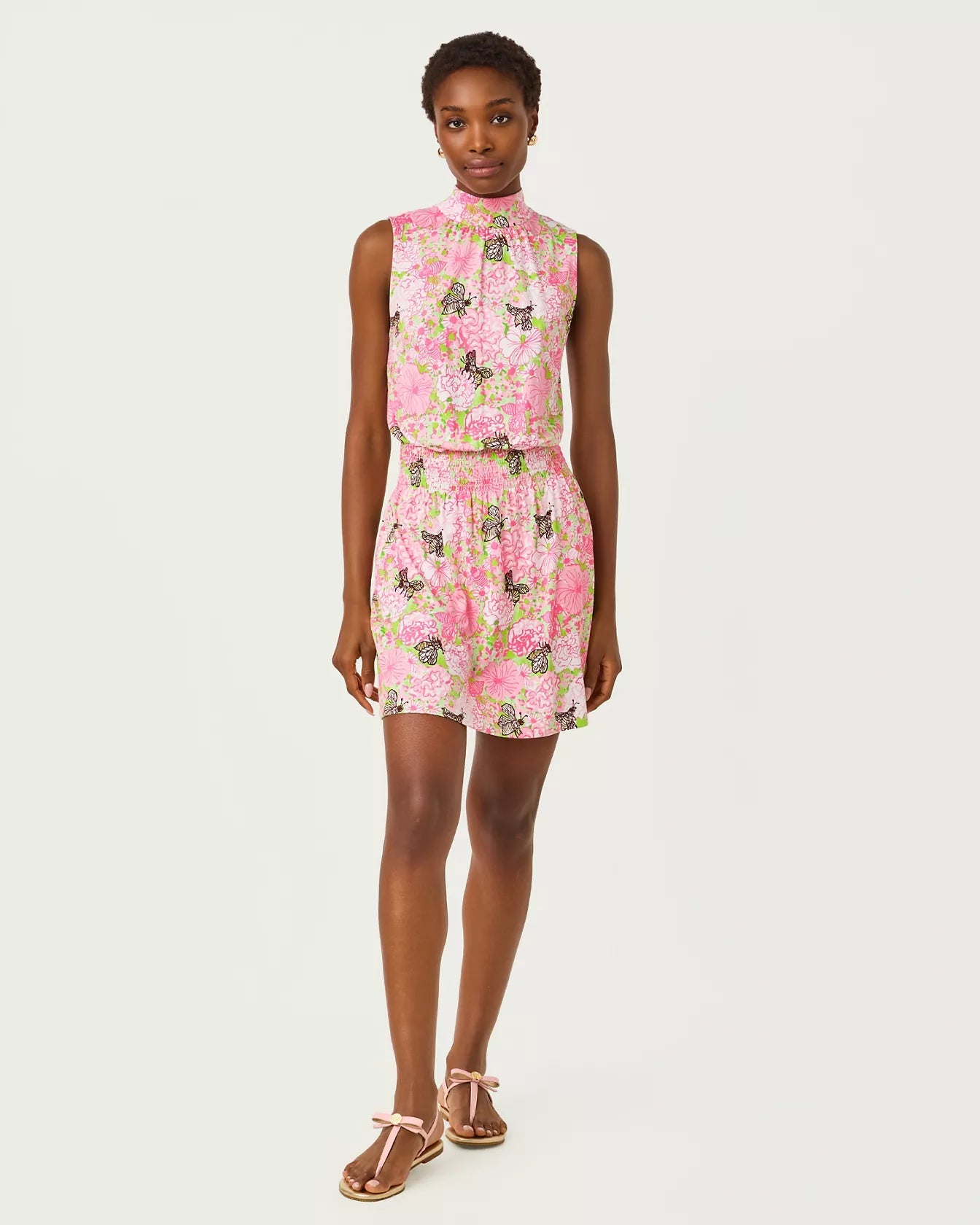 Sherah Skirted RomperLILLY PULITZERThe Printed Peach Savannah