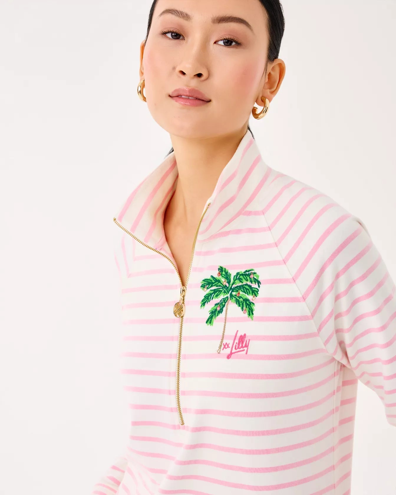 Skipper PopoverWomen - Loungewear - TopsLILLY PULITZERThe Printed Peach Savannah