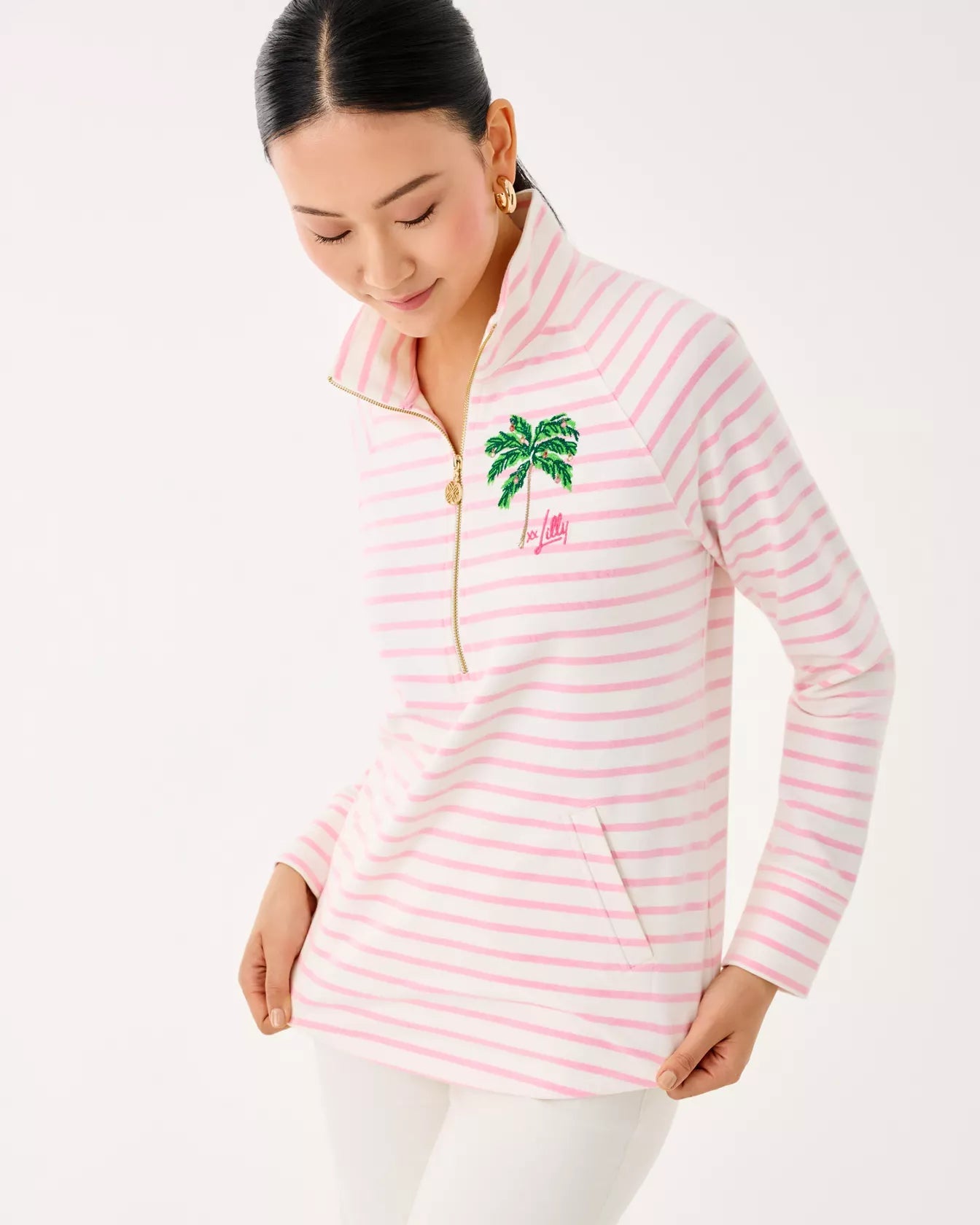 Skipper PopoverWomen - Loungewear - TopsLILLY PULITZERThe Printed Peach Savannah