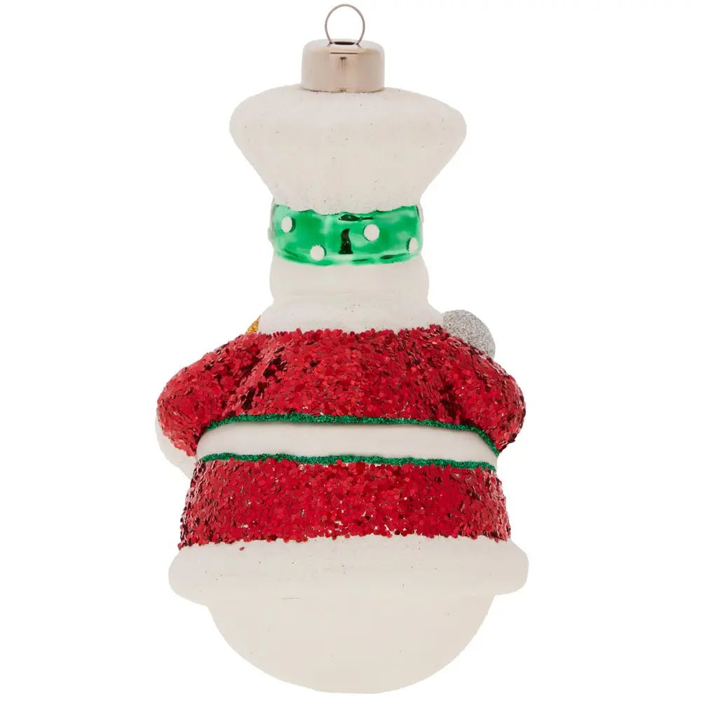 Snowman Baker OrnamentChristmasThe Printed Peach Savannah